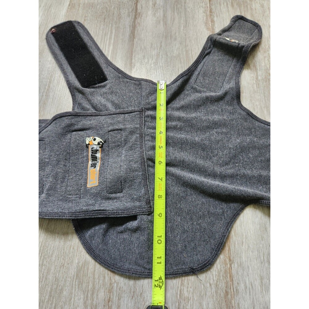 ThunderShirt Dog Anxiety Vest Small Gray Compression Wrap Calming Jacket Pet GUC - Picture 6 of 10